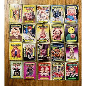 2010 Garbage Pail Kids Flashback Lot 20 Cards Max Al Carmen Mark Jake Paul Ron